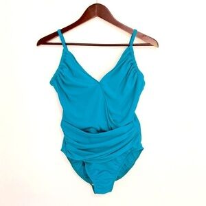 ❤️ Magicsuit Turquoise One Piece Swim Suit A60